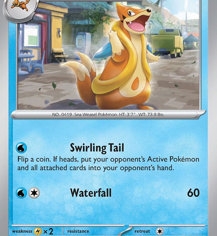 Floatzel (049/197) [Scarlet & Violet: Obsidian Flames]