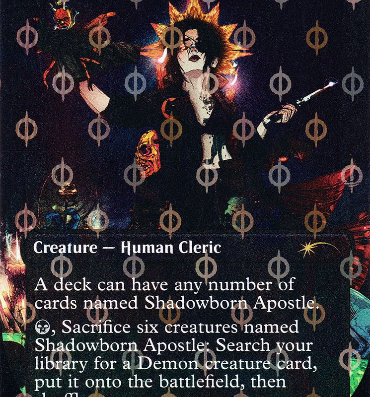 Shadowborn Apostle (681) (Step-and-Compleat Foil) [Secret Lair Drop Promos]