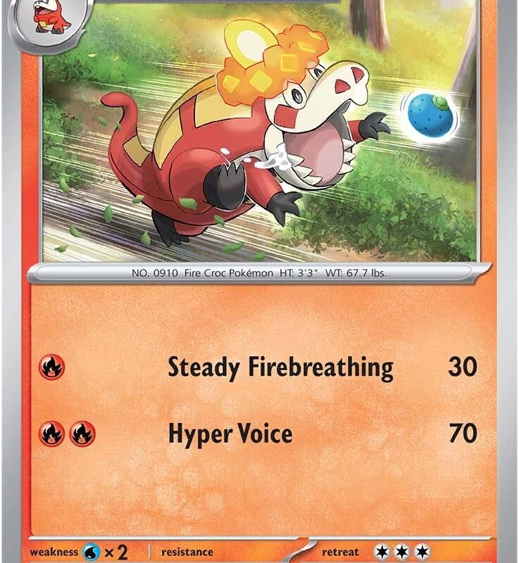 Crocalor (036/193) [Scarlet & Violet: Paldea Evolved]