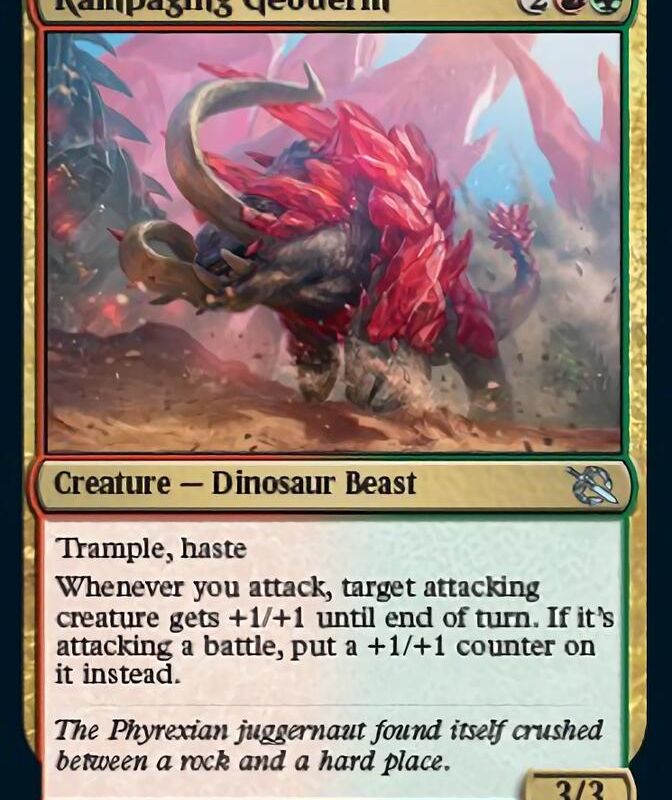 Rampaging Geoderm [March of the Machine]