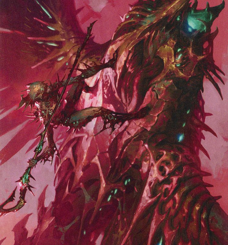 Skyclave Invader Art Card [March of the Machine Art Series]