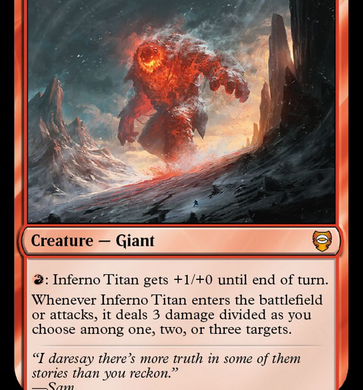 Inferno Titan [The Lord of the Rings: Tales of Middle-Earth Commander]