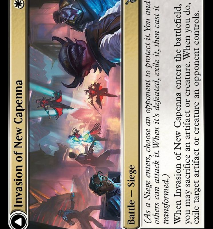 Invasion of New Capenna // Holy Frazzle-Cannon [March of the Machine]