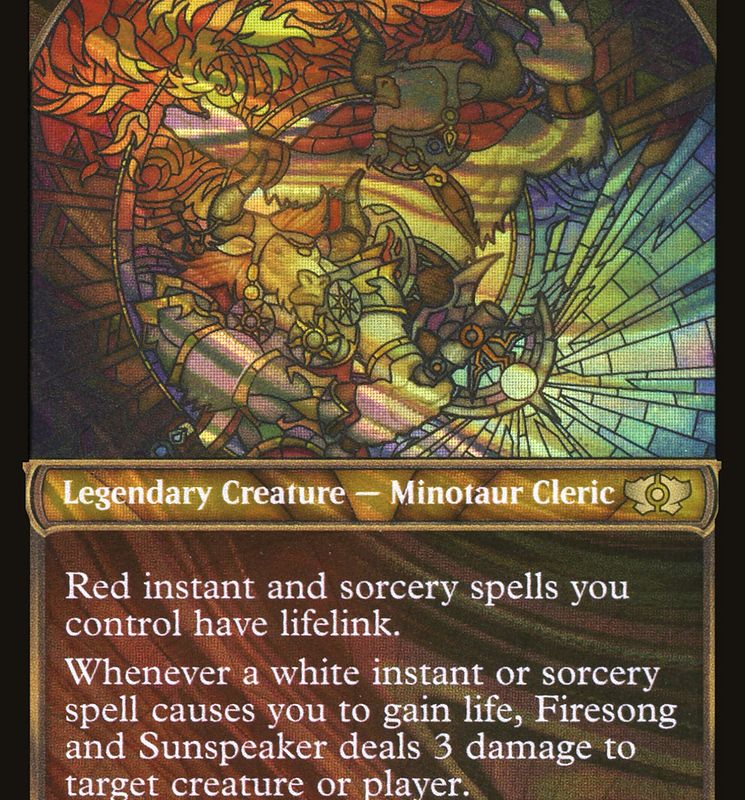 Firesong and Sunspeaker (Halo Foil) [Multiverse Legends]