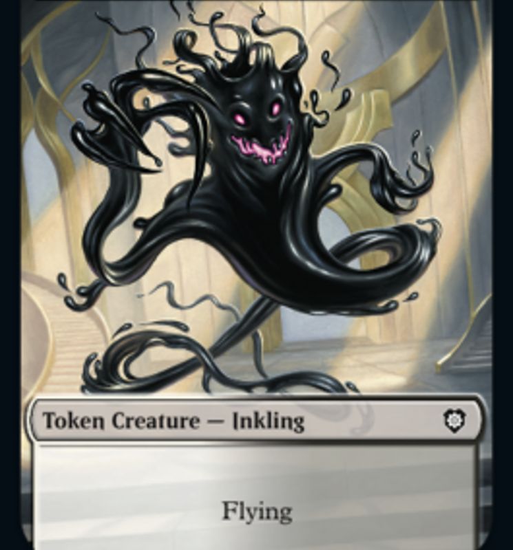 Copy // Inkling Double-Sided Token [The Brothers' War Commander Tokens]