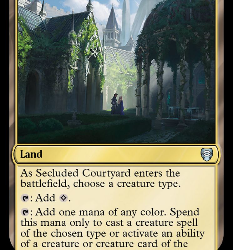 Secluded Courtyard [The Lord of the Rings: Tales of Middle-Earth Commander]