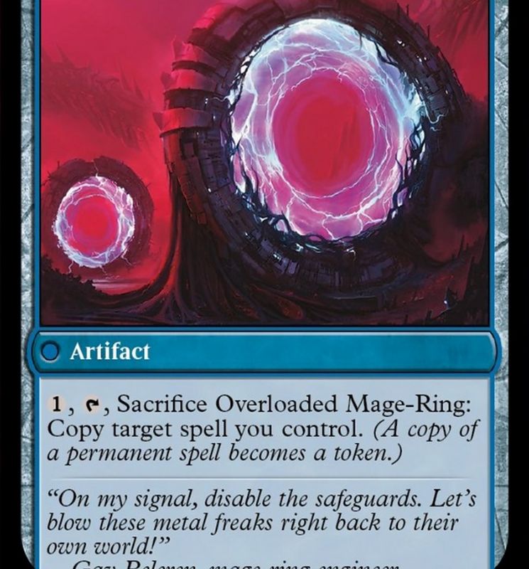 Invasion of Vryn // Overloaded Mage-Ring [March of the Machine]