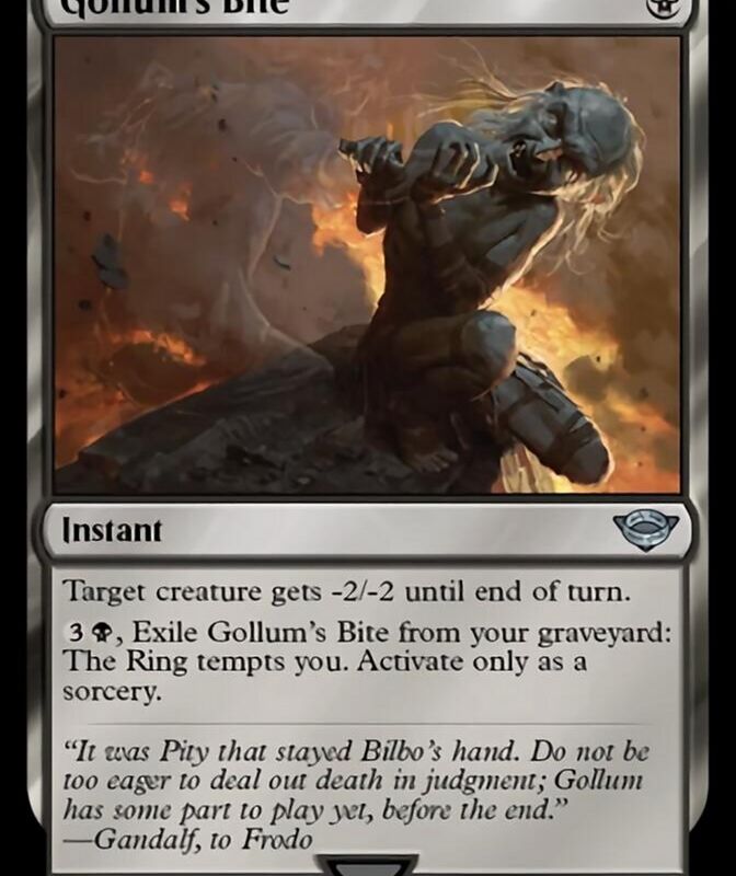 Gollum's Bite [The Lord of the Rings: Tales of Middle-Earth]