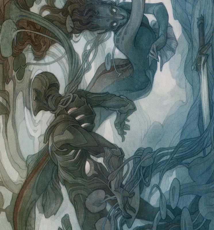 Emry, Lurker of the Loch Art Card [March of the Machine Art Series]