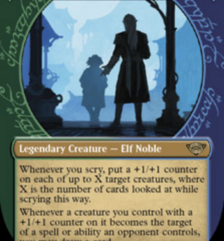 Elrond, Master of Healing (Showcase Ring Frame) [The Lord of the Rings: Tales of Middle-Earth]