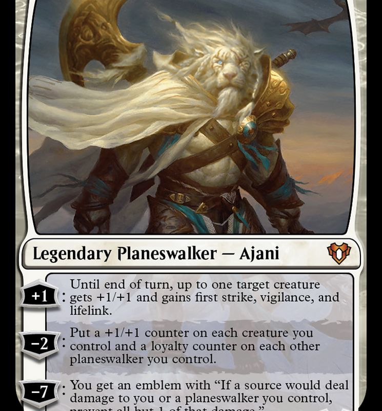 Ajani Steadfast [Commander Masters]