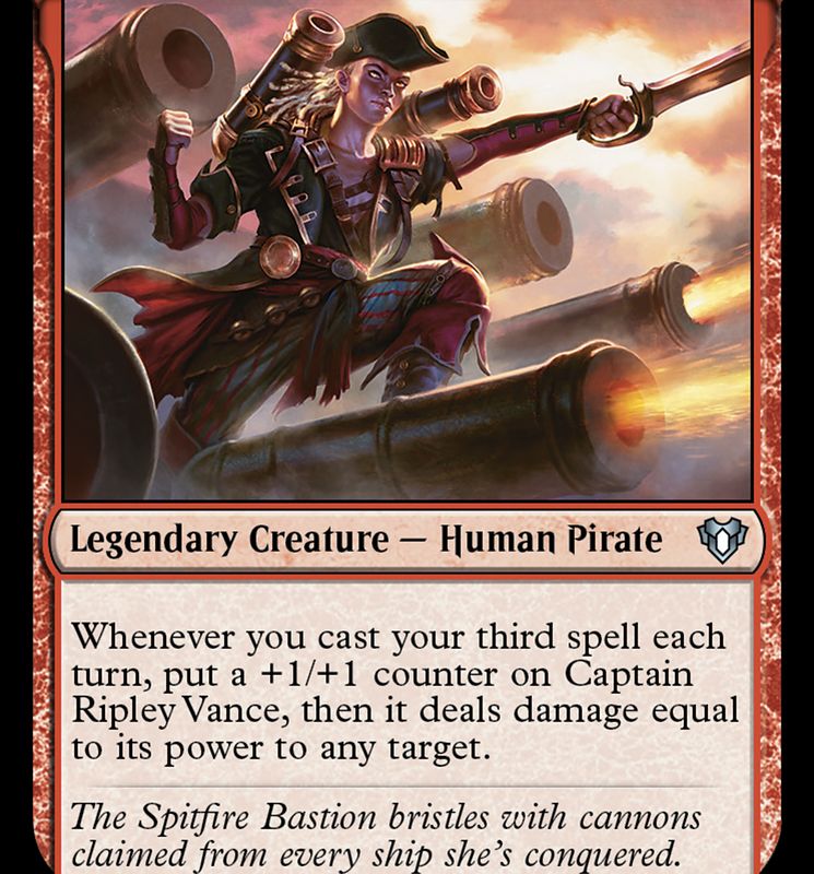 Captain Ripley Vance [Commander Masters]