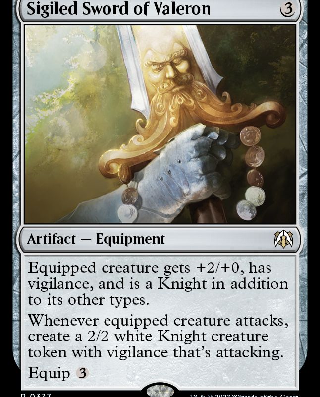 Sigiled Sword of Valeron [March of the Machine Commander]
