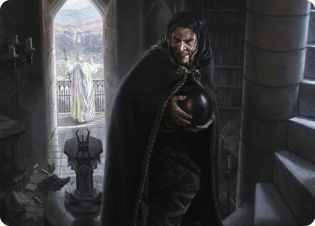 Grima, Saruman's Footman Art Card [The Lord of the Rings: Tales of Middle-earth Art Series]