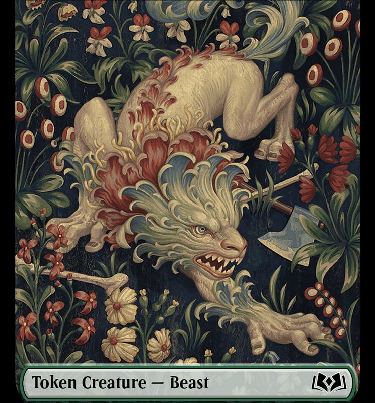 Beast Token [Wilds of Eldraine Tokens]