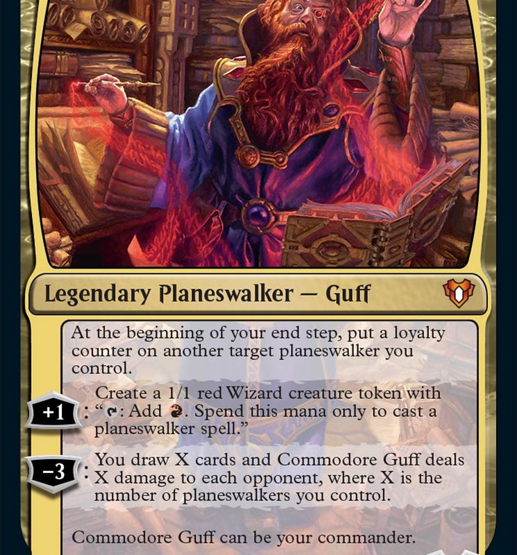 Commodore Guff [Commander Masters]