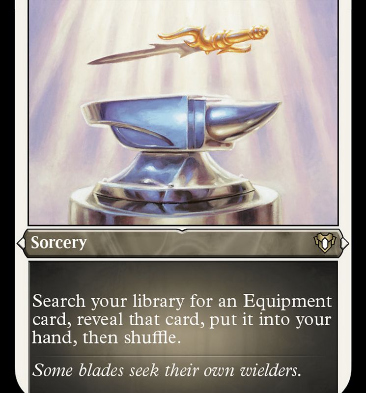 Steelshaper's Gift (Foil Etched) [Commander Masters]