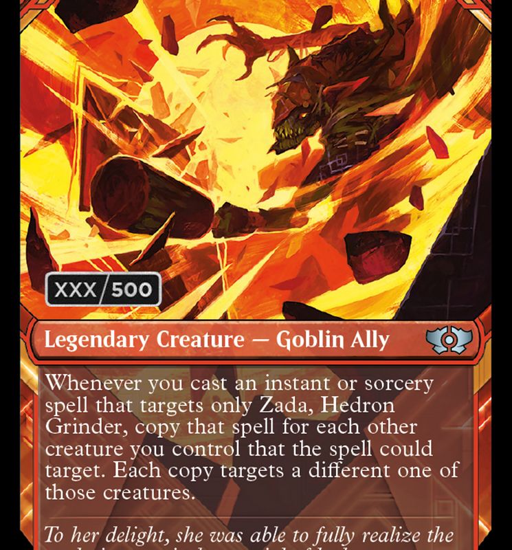 Zada, Hedron Grinder (Serialized) [Multiverse Legends]