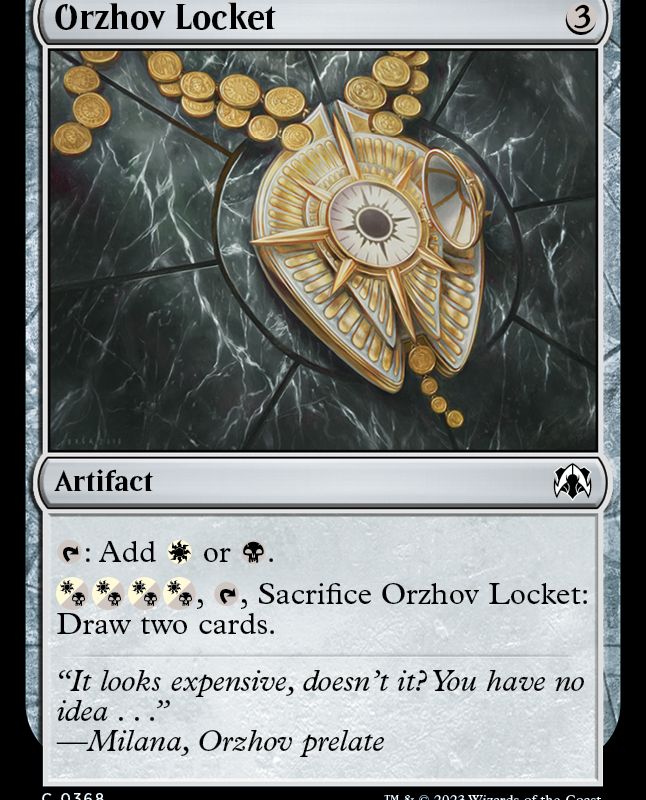 Orzhov Locket [March of the Machine Commander]