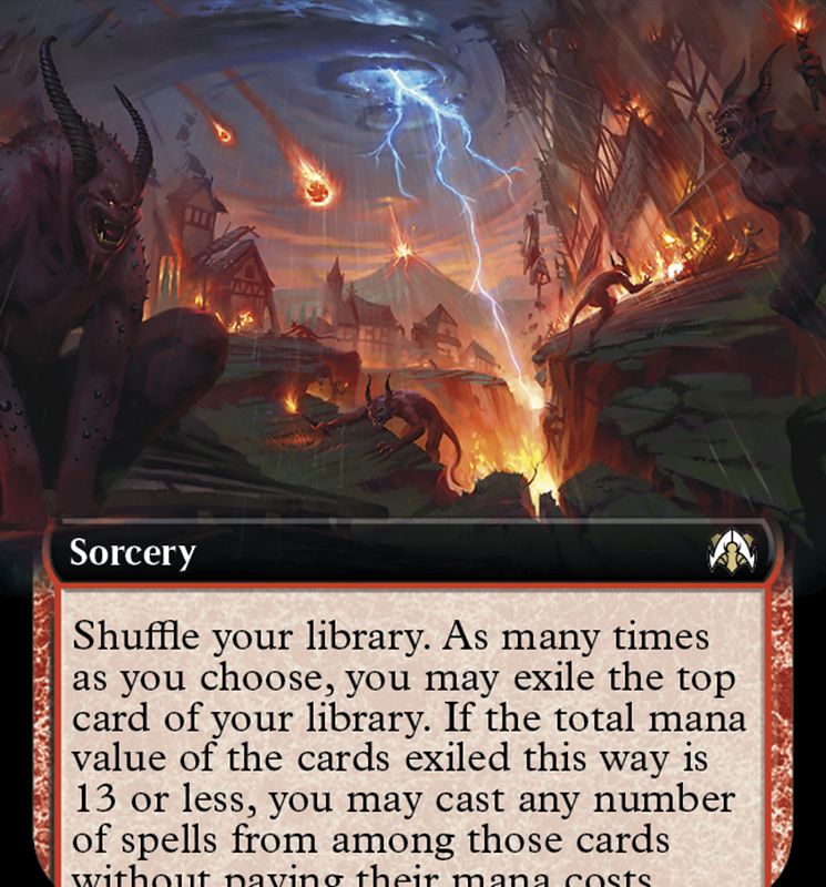 Dance with Calamity (Extended Art) [March of the Machine Commander]