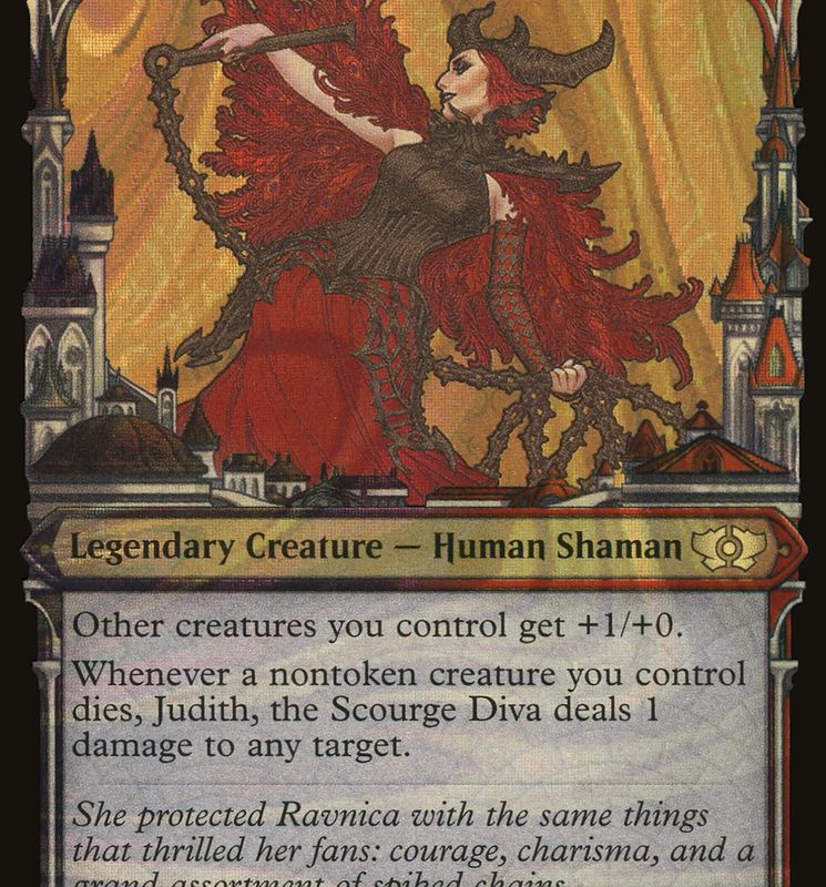 Judith, the Scourge Diva (Halo Foil) [Multiverse Legends]
