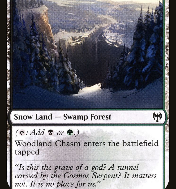 Woodland Chasm [Secret Lair: From Cute to Brute]