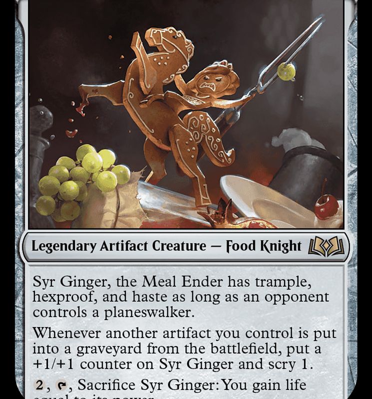 Syr Ginger, the Meal Ender [Wilds of Eldraine]
