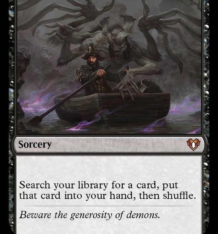 Demonic Tutor [Commander Masters]