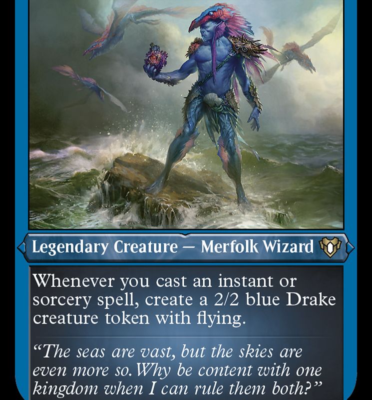 Talrand, Sky Summoner (Foil Etched) [Commander Masters]
