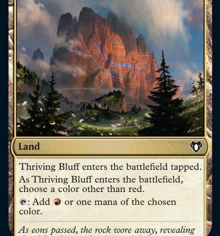 Thriving Bluff [Commander Masters]