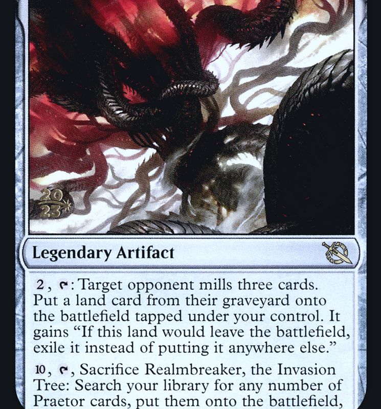 Realmbreaker, the Invasion Tree [March of the Machine Prerelease Promos]