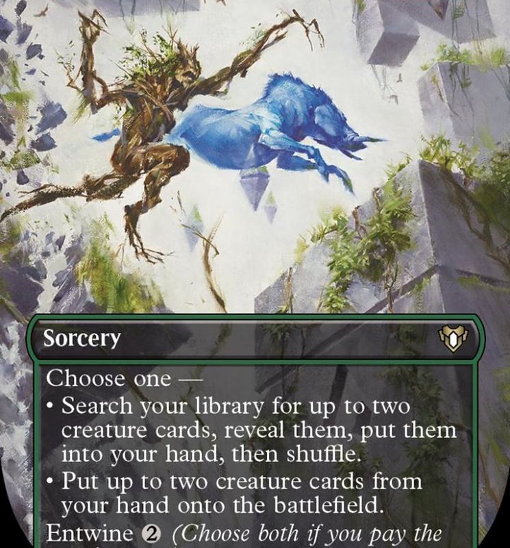 Tooth and Nail (Borderless Alternate Art) [Commander Masters]