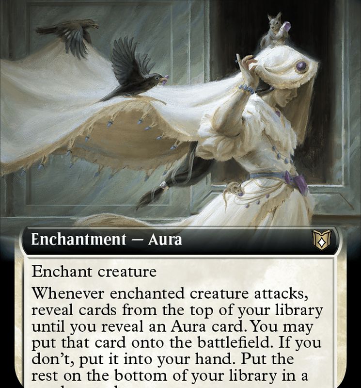 Songbirds' Blessing (Extended Art) [Wilds of Eldraine Commander]