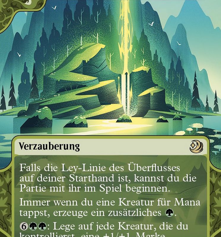 Leyline of Abundance [Wilds of Eldraine: Enchanting Tales]