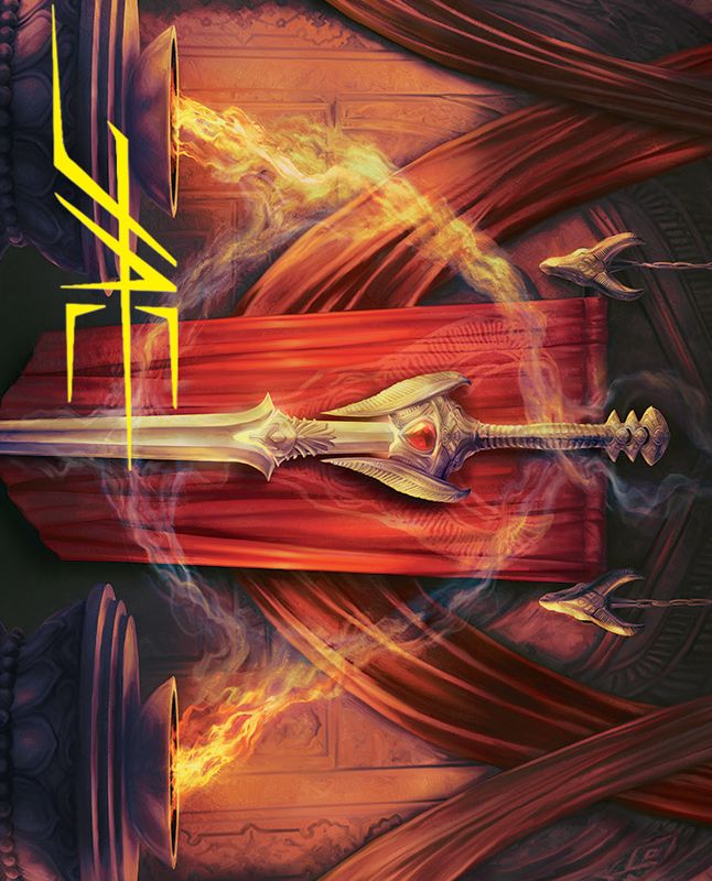 Ramosian Greatsword Art Card (Gold-Stamped Signature) [March of the Machine Art Series]