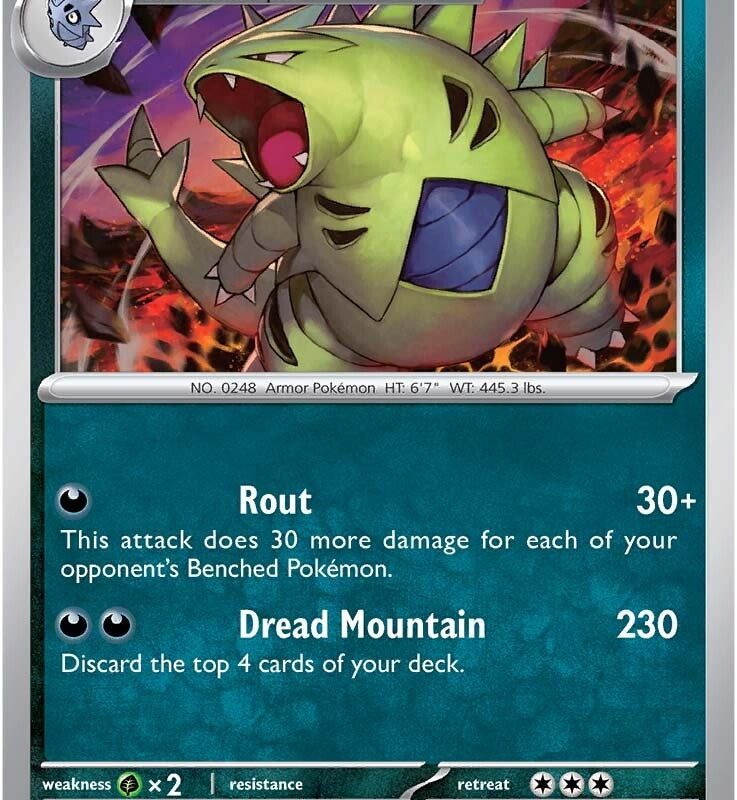 Tyranitar (135/193) [Scarlet & Violet: Paldea Evolved]