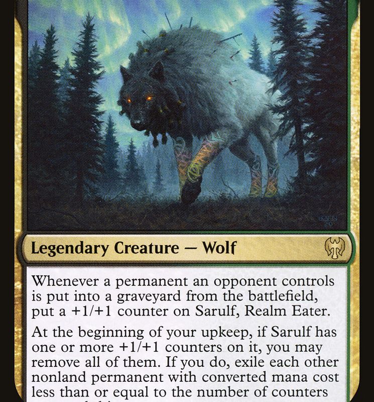 Sarulf, Realm Eater [The List]