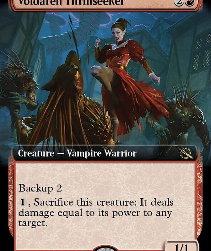 Voldaren Thrillseeker (Extended Art) [March of the Machine]