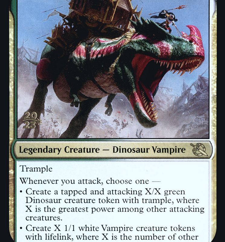 Ghalta and Mavren [March of the Machine Prerelease Promos]