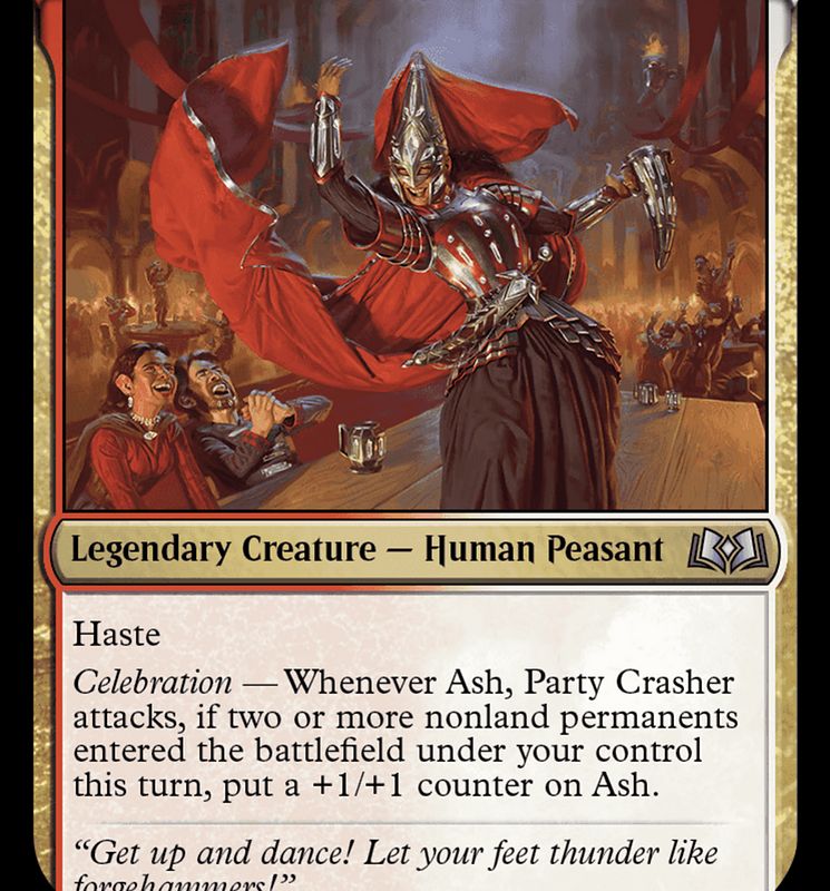 Ash, Party Crasher [Wilds of Eldraine]