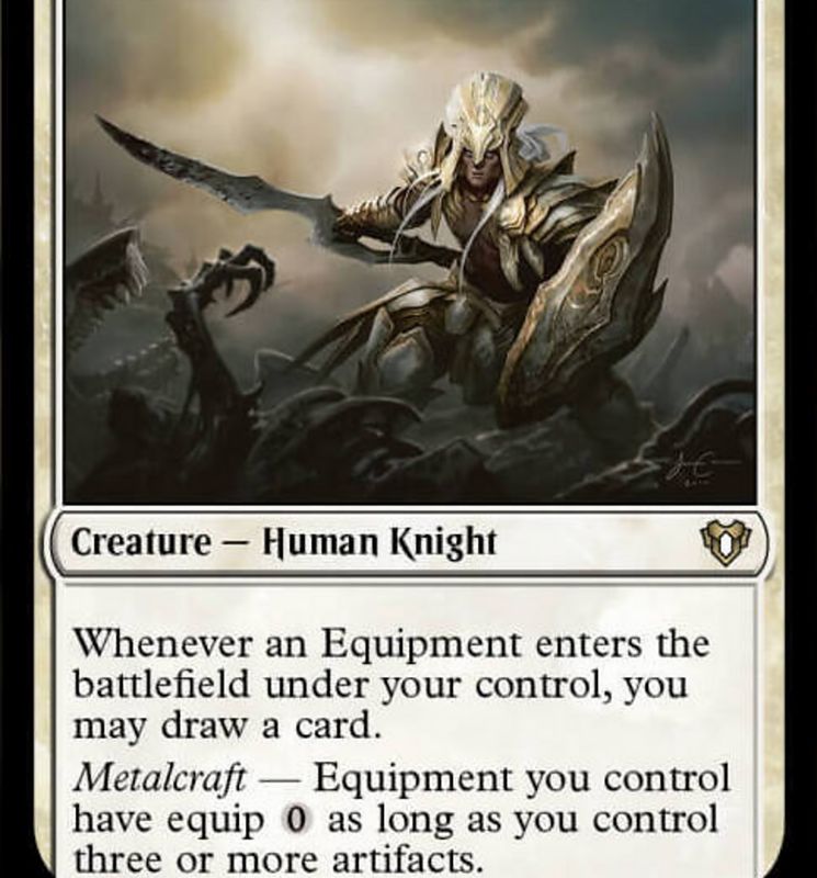 Puresteel Paladin [Commander Masters]