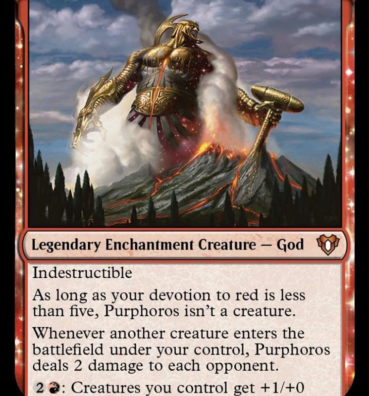 Purphoros, God of the Forge [Commander Masters]