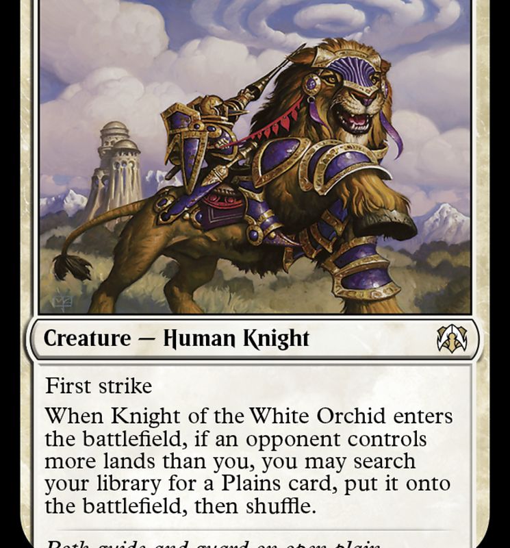 Knight of the White Orchid [March of the Machine Commander]