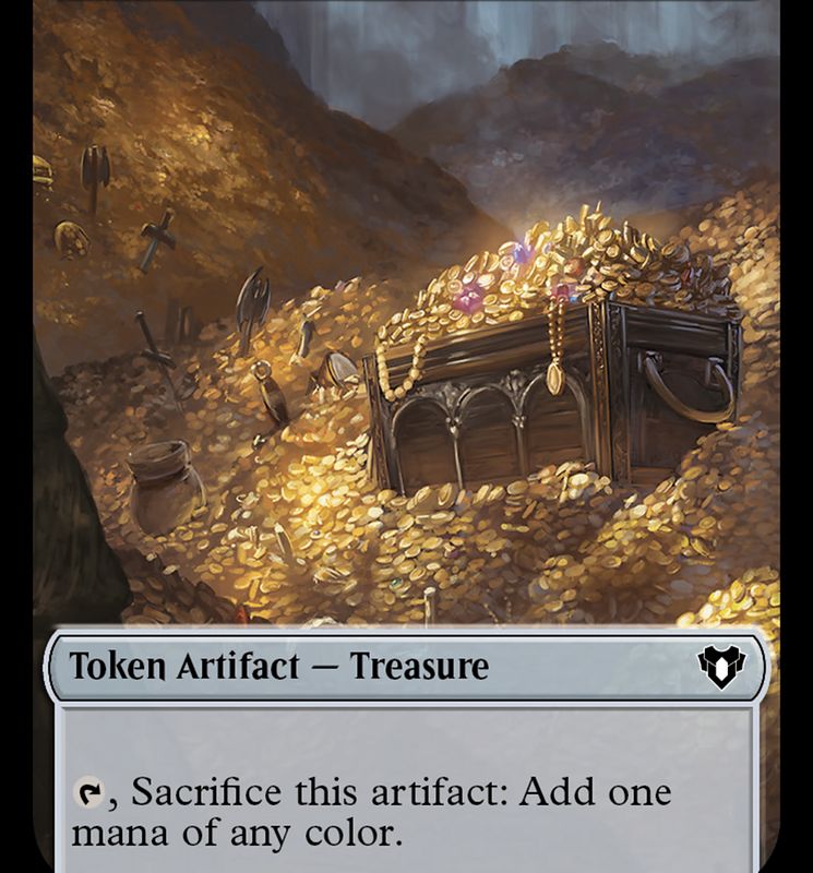 Treasure Token [Commander Masters Tokens]