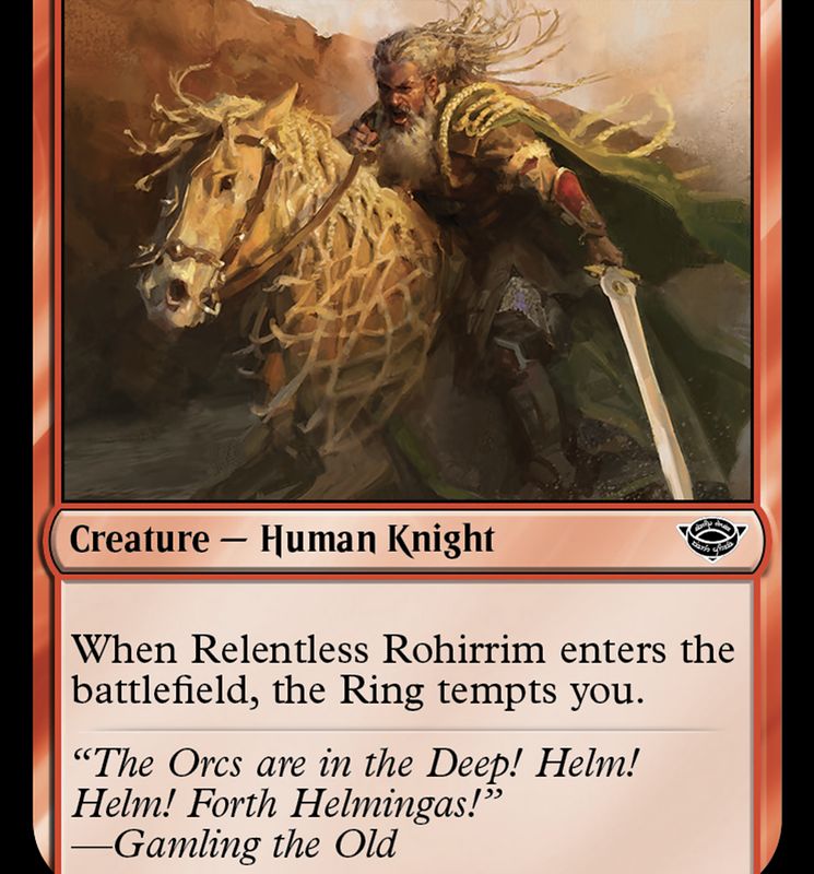 Relentless Rohirrim [The Lord of the Rings: Tales of Middle-Earth]