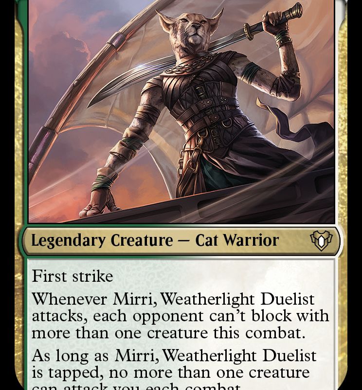 Mirri, Weatherlight Duelist [Commander Masters]