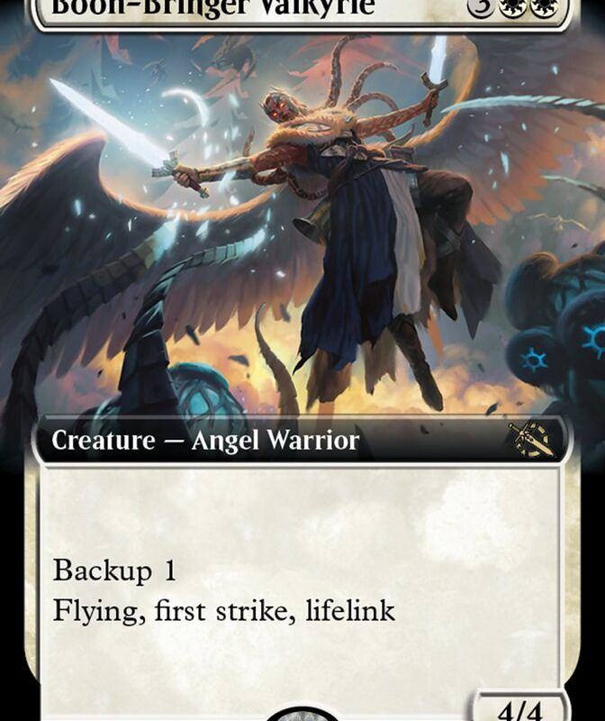 Boon-Bringer Valkyrie (Extended Art) [March of the Machine]