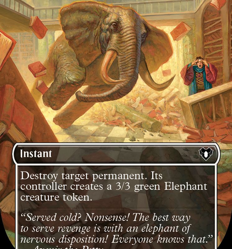 Generous Gift (Borderless Alternate Art) [Commander Masters]