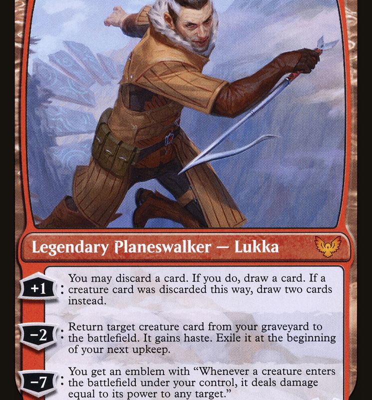 Mila, Crafty Companion // Lukka, Wayward Bonder [Secret Lair: From Cute to Brute]