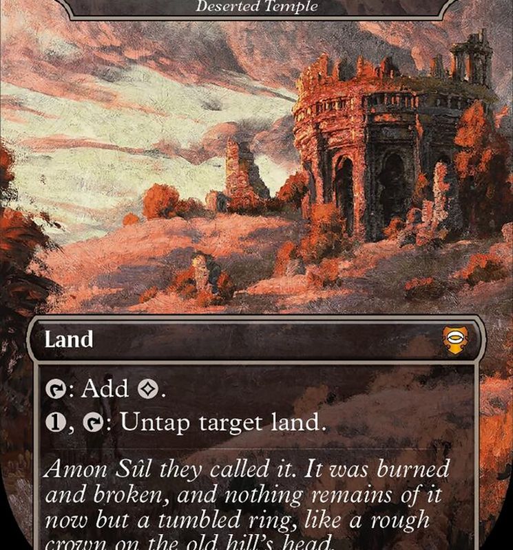 Deserted Temple - Weathertop [The Lord of the Rings: Tales of Middle-Earth Commander]